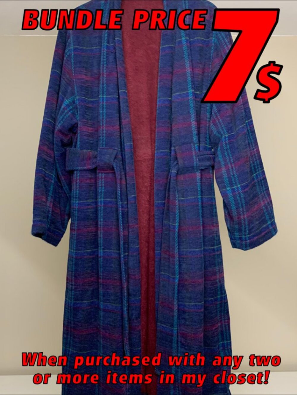 Unique! Handmade Robe Small - Picture 2 of 11